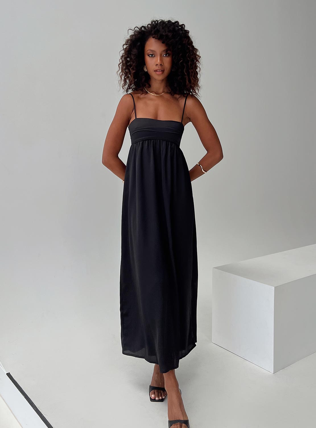 Collective Dress - Ortega Maxi Dress Black image 4