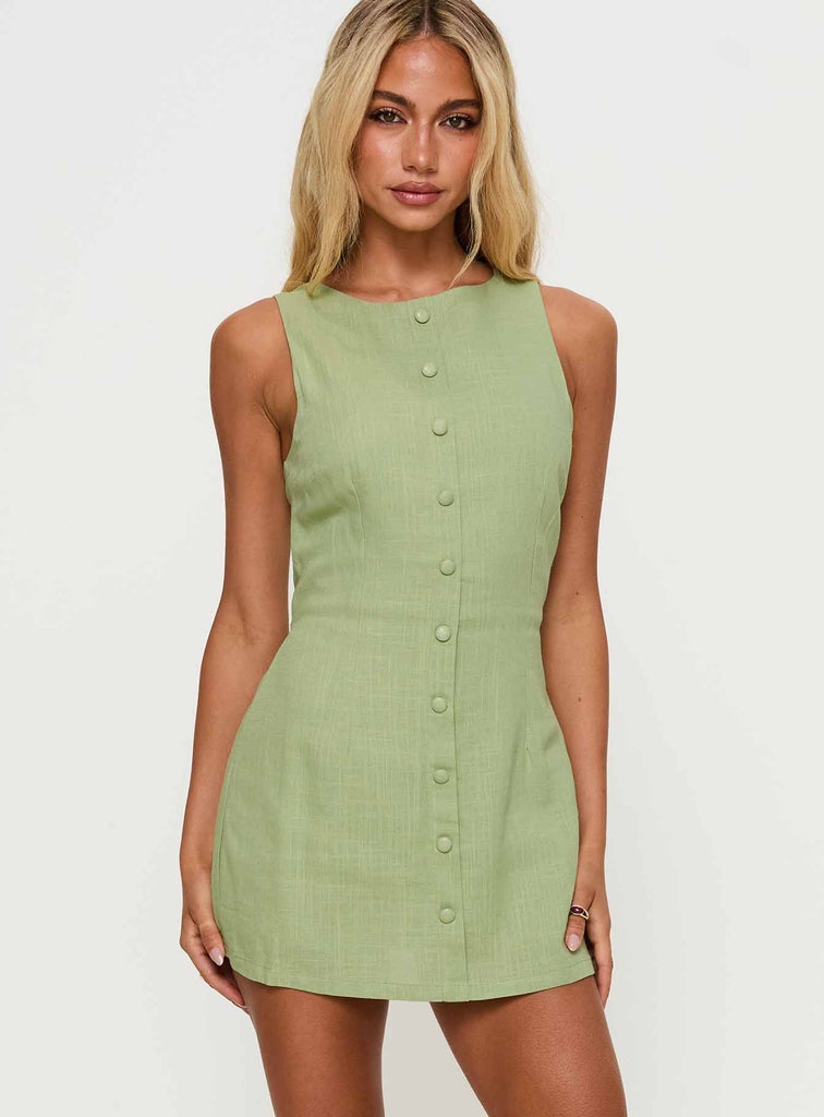 Landry Smocked Short Playsuit- Blue