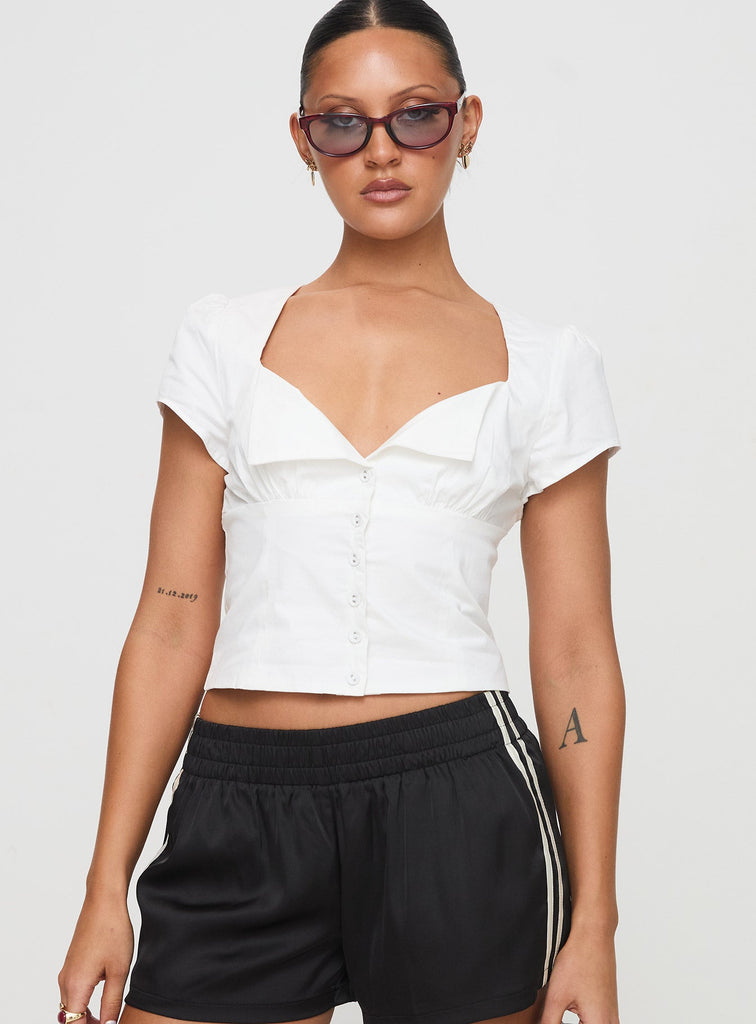 Abbot Top White