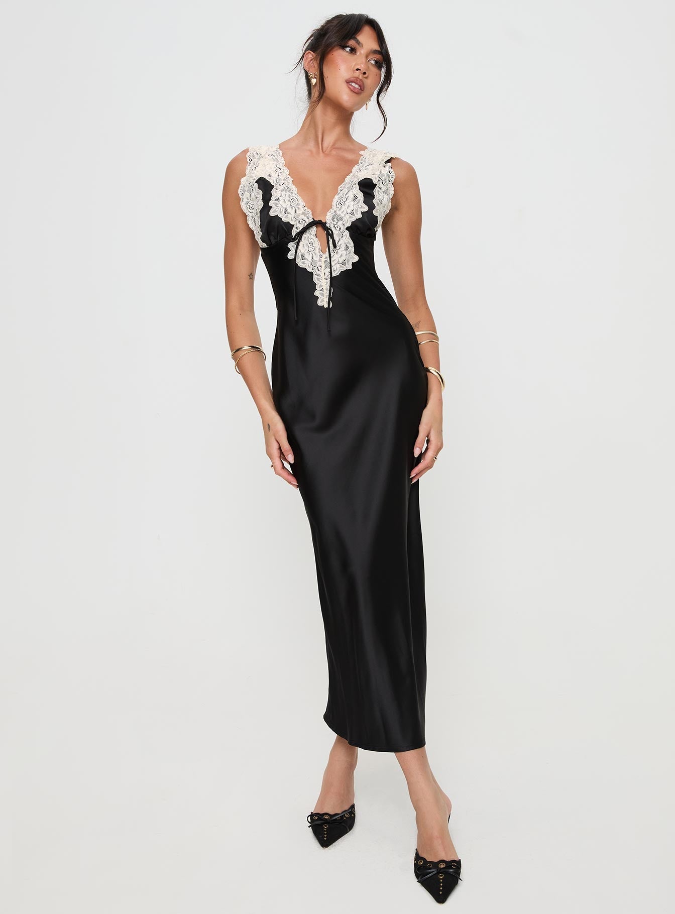 Nourish Maxi Dress Black - View 5 | Shop Formal Dress