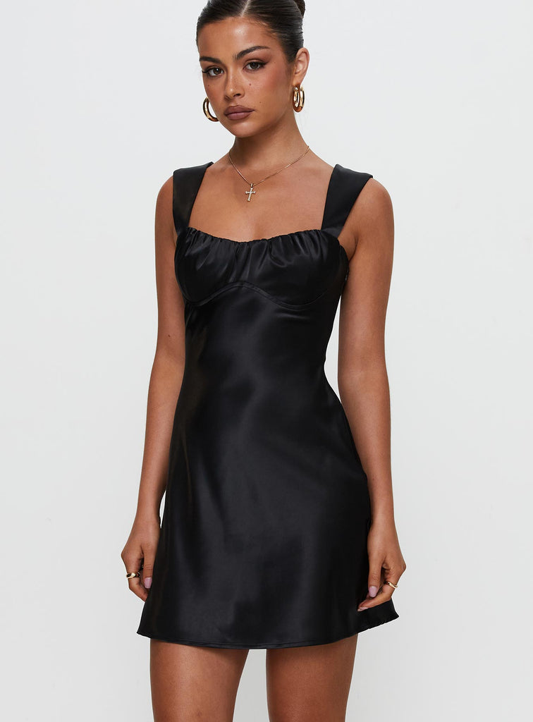 Tremont Mini Dress Black