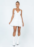 Dionne Mini Dress White Petite