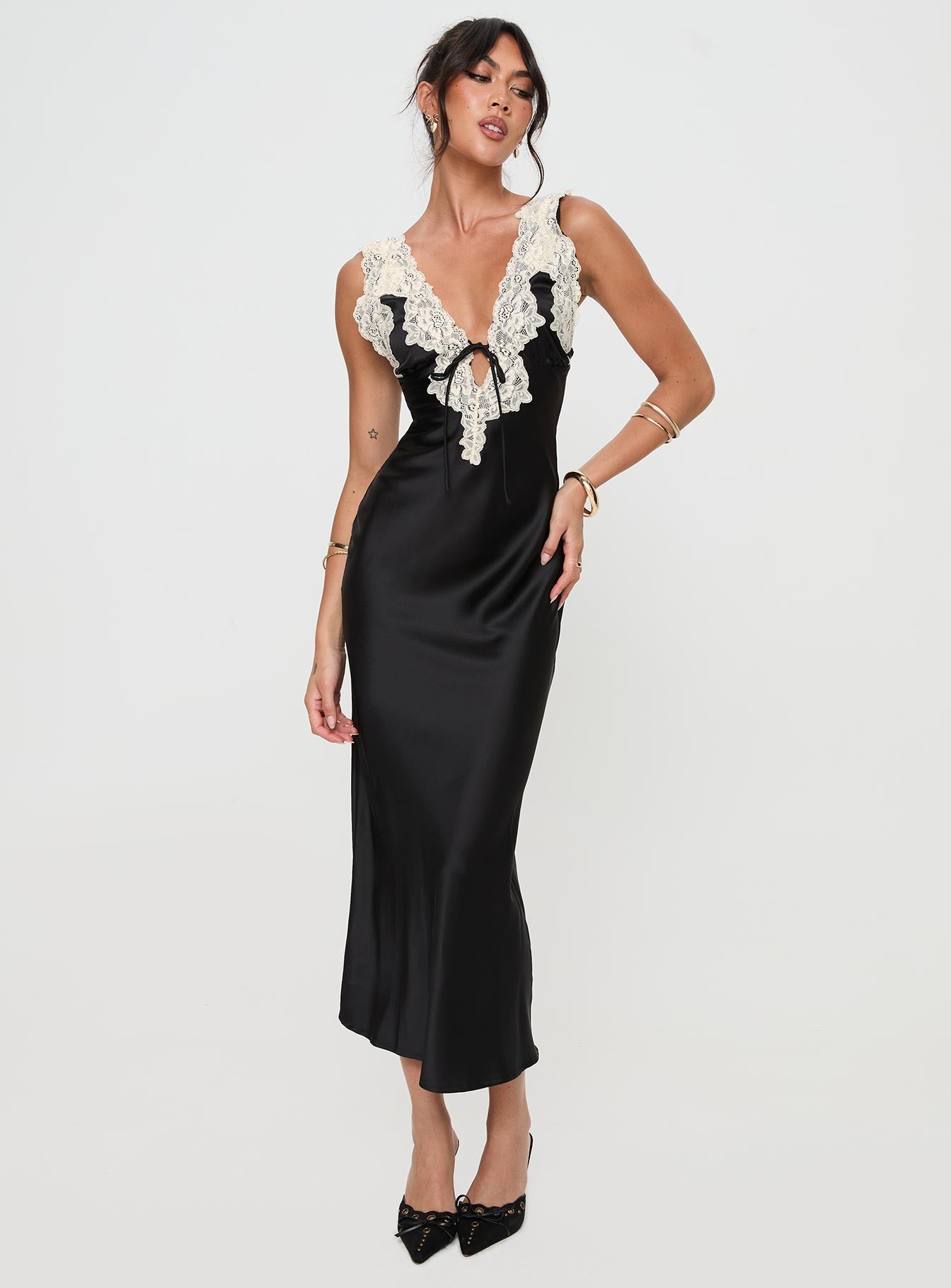 Nourish Maxi Dress Black - View 6 | Shop Formal Dress