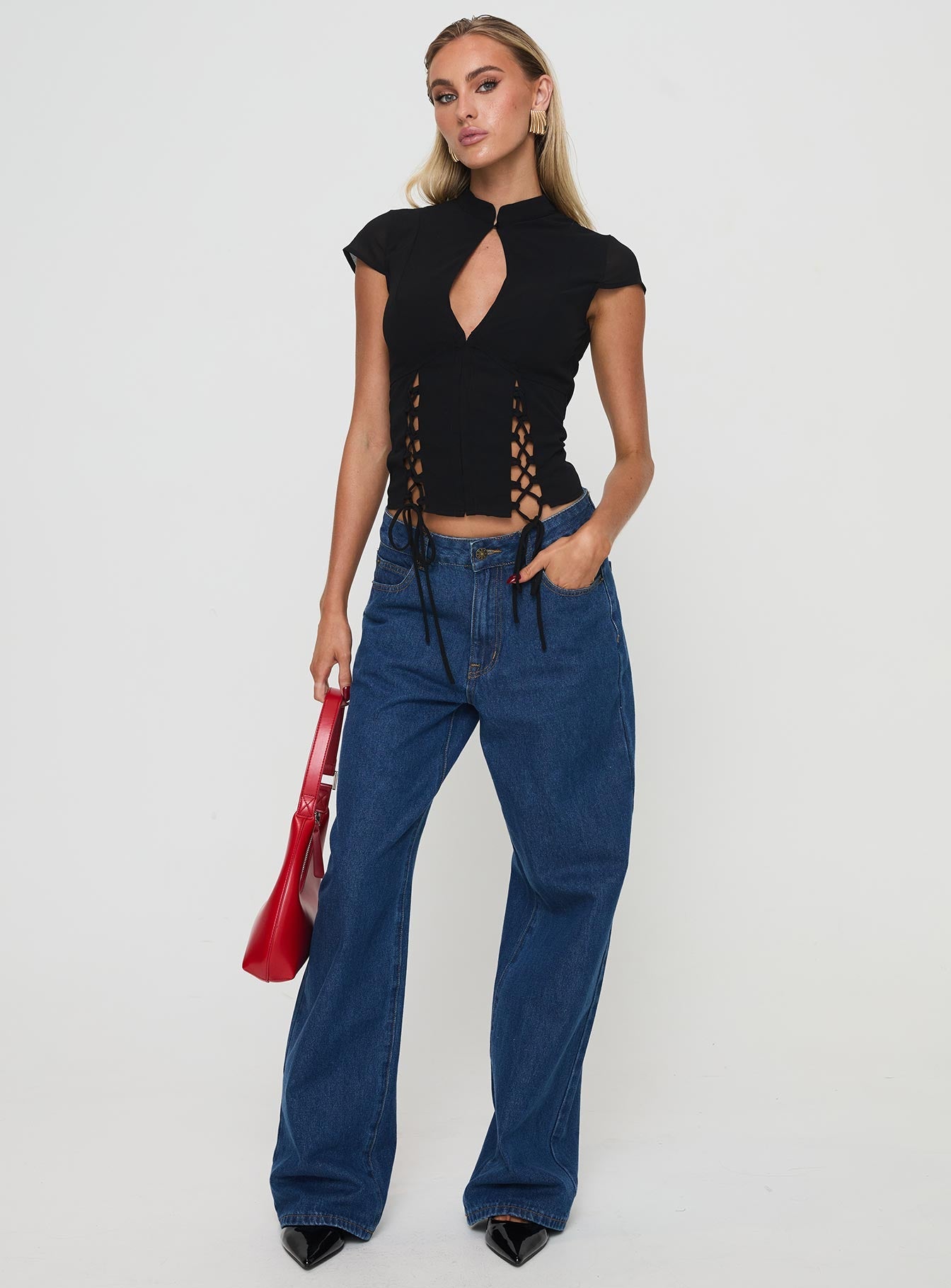 Collective Tops - Valkyrie Top Black sixth image