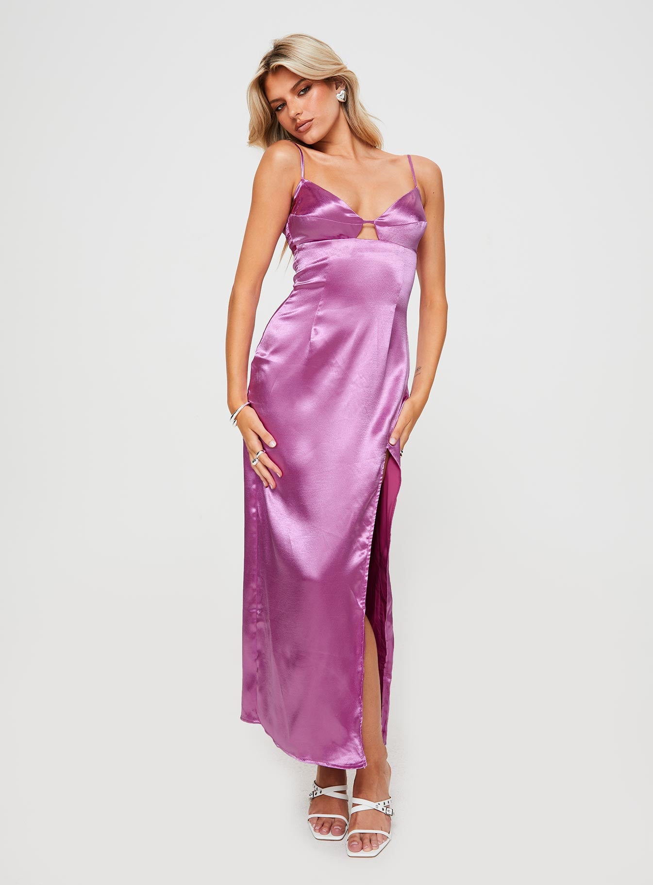 Shop Formal Dress - Amandine Maxi Dress Pink sixth image