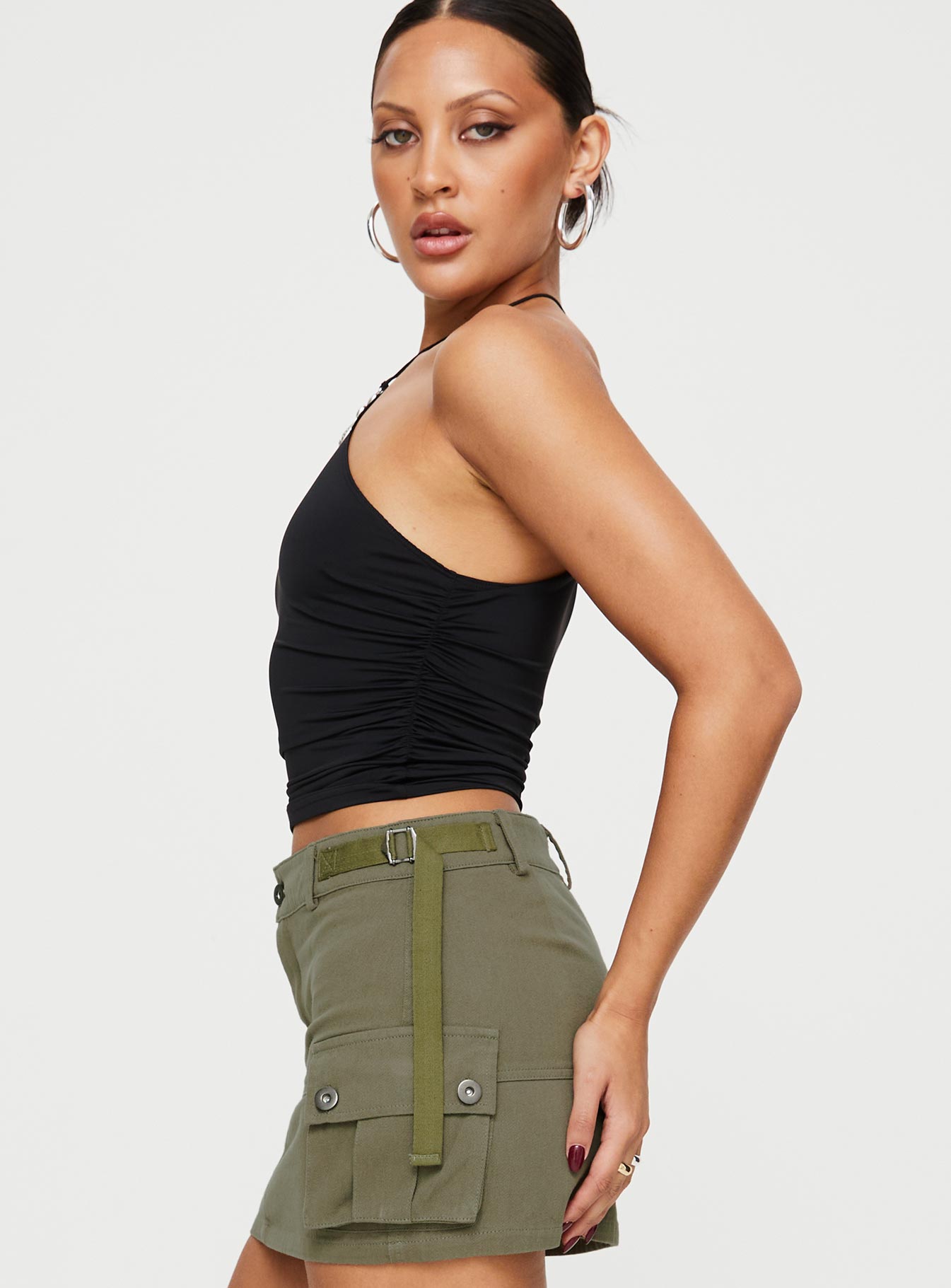 Collective Tops - Sway One Way Crop Top Orange sixth image