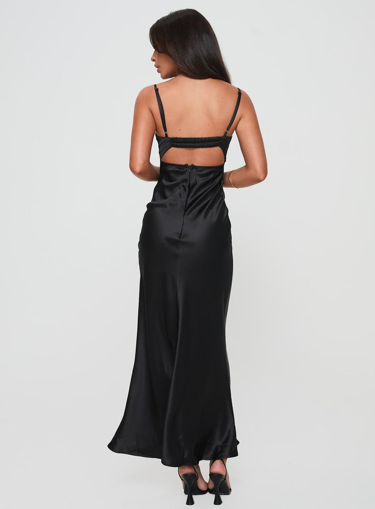fadyen bias cut maxi dress Black Petite Color:Ivory/Almond/Nude sd-04.09.25 Japanese Sesame Sauce Cs apply.