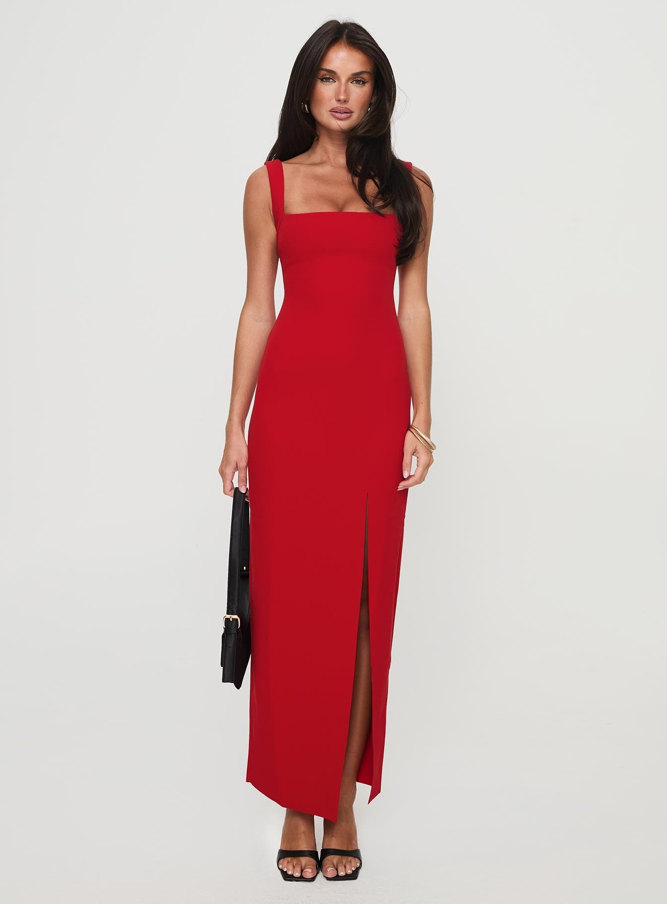 Shop Formal Dress - Bombshell Maxi Dress Red secondary image