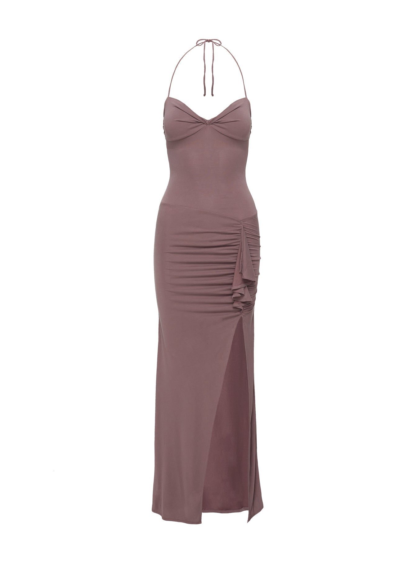 Destinations Maxi Dress Mauve Curve - View 3 | Shop Formal Dress