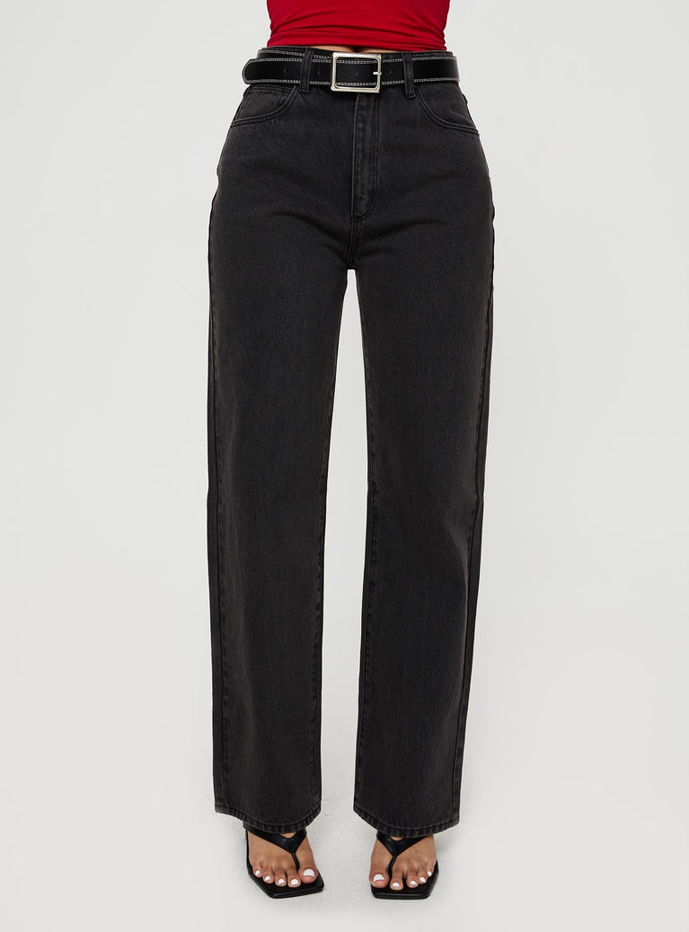 Abrand Carrie Jeans Teri Wash Black
