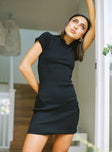 Classic Mini Dress Black