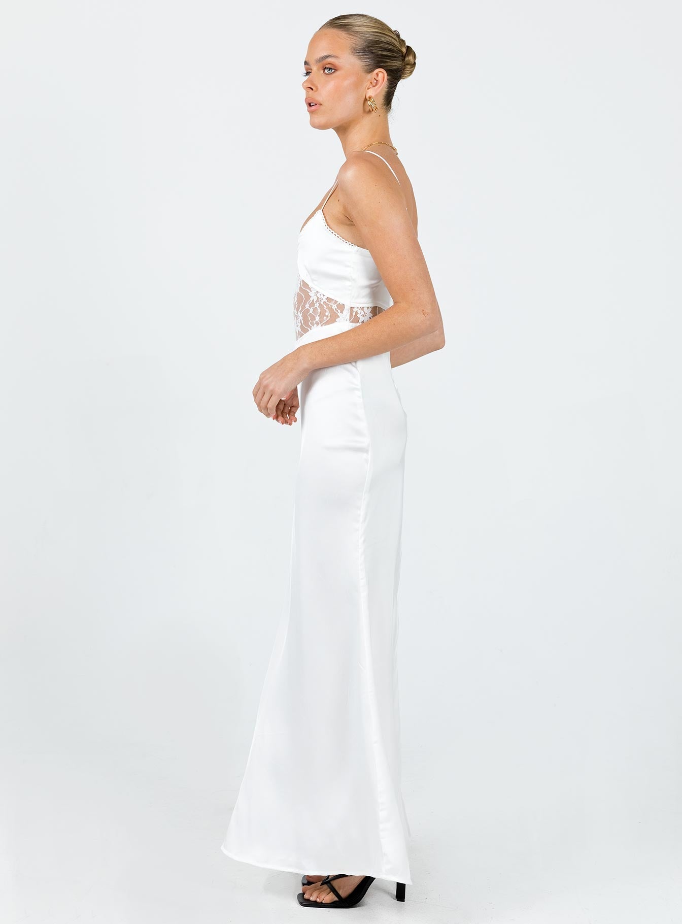 Shop Formal Dress - Roselle Maxi Dress White featured image