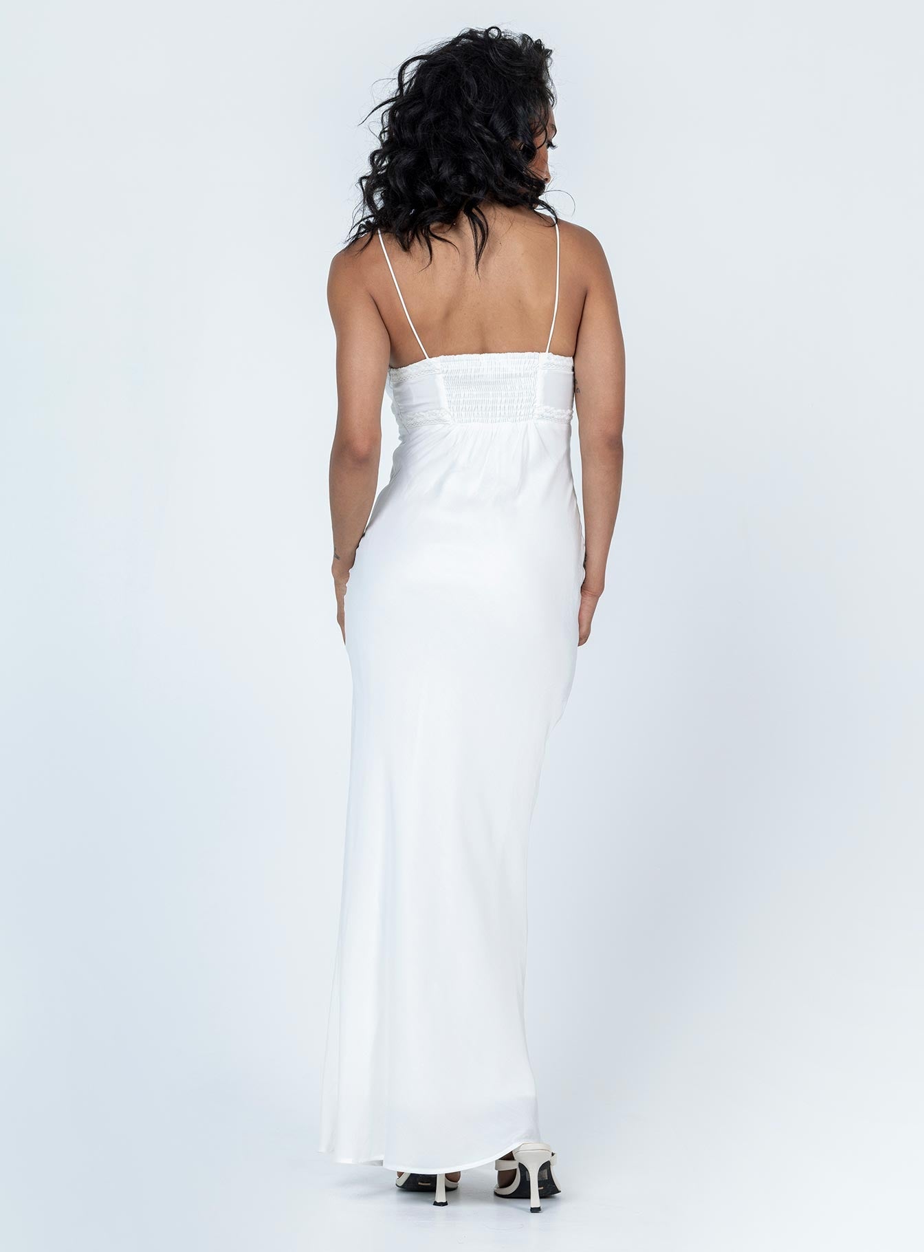 Shop Formal Dress - Emily Maxi Dress White featured image