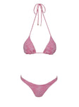 Nevaeh Triangle Bikini Top Pink