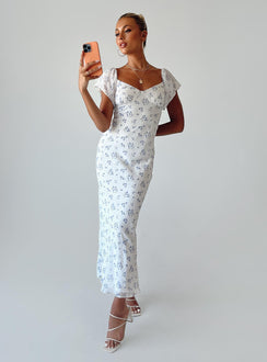 product Princess Polly Square Neck  Hera Maxi Dress White Floral
