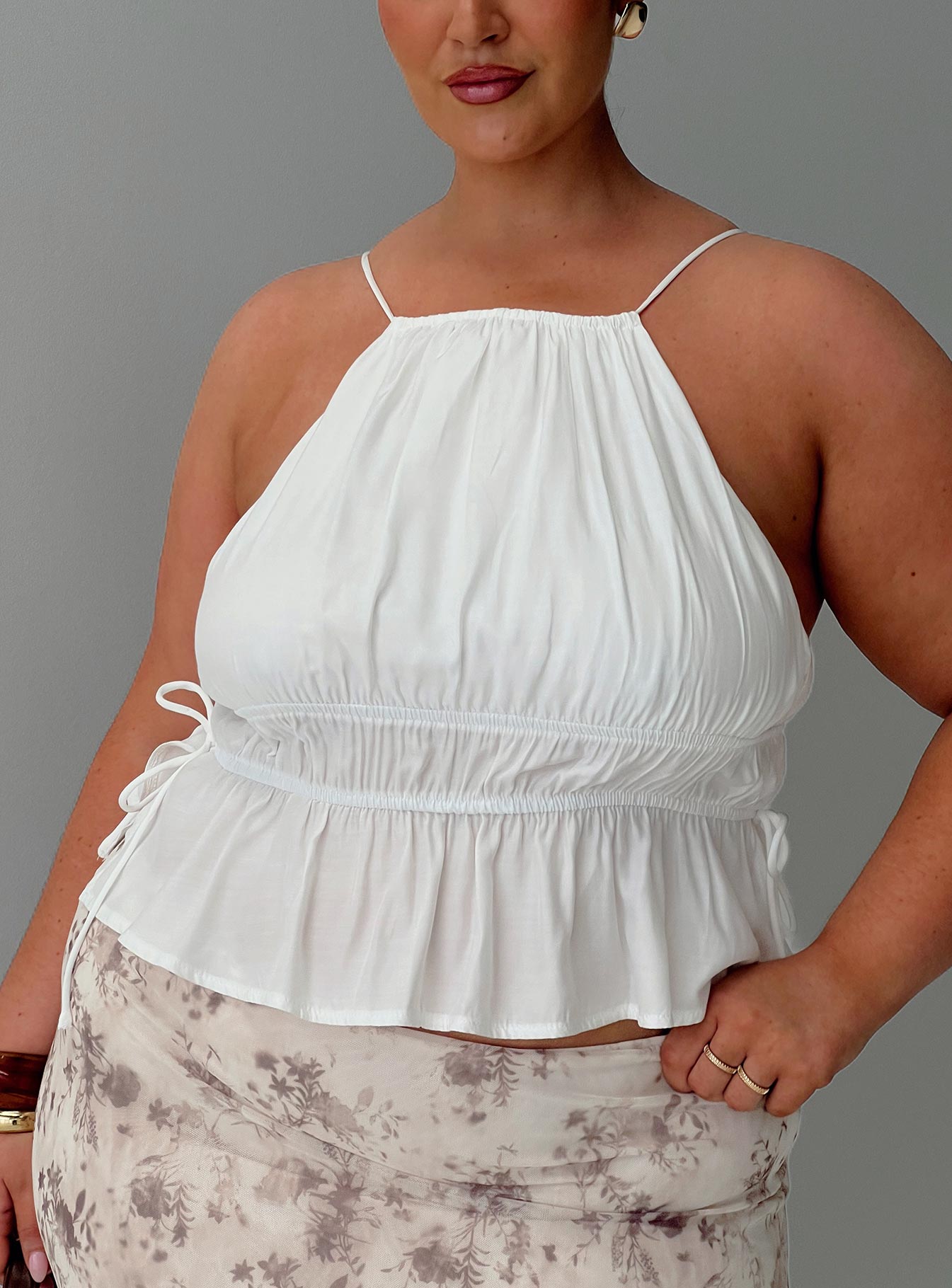 Rozier Top White Curve