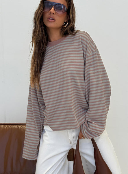 plllllleeeasse multi stripe long sleeve plllllleeeasse multi