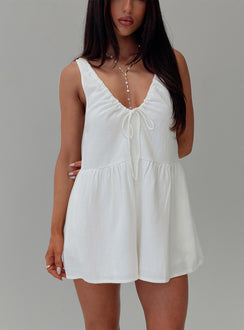 Mackellar Romper White