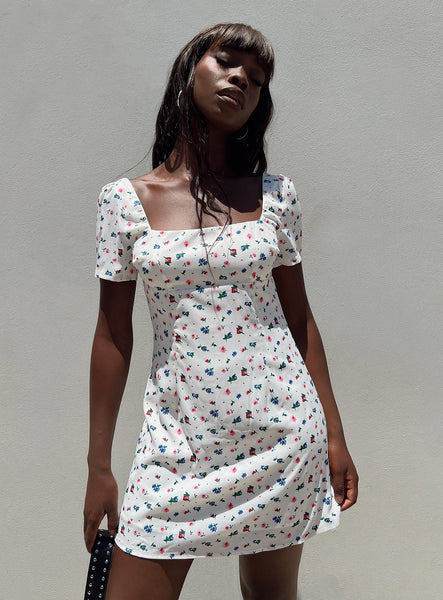 hastings mini dress Hastings Mini Dress Floral Multi