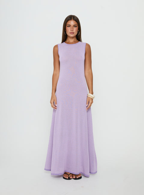 Tavison Maxi Dress Purple