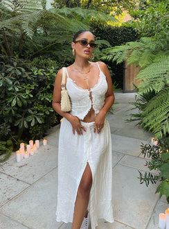 product Princess Polly Full Sleeves Square Neck  Juliana Top White