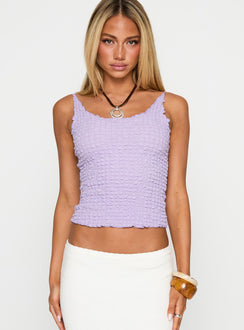 Blink Twice Top Lilac