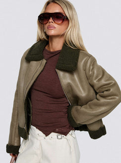 Codenames Collared Jacket Green