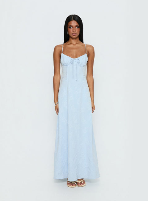 Members Only Maxi Dress Blue