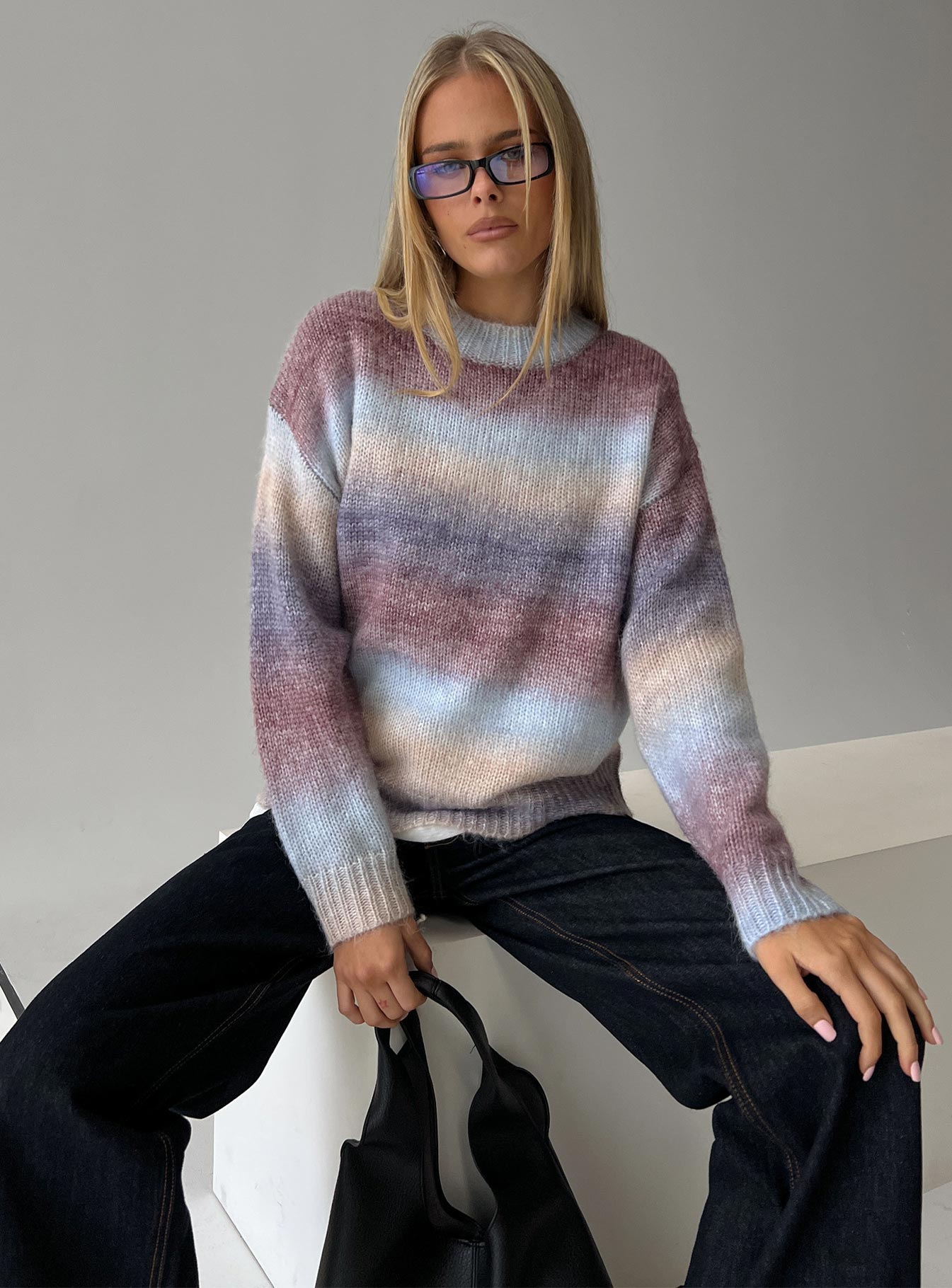 Galaxy Glow Knit Sweater Multi