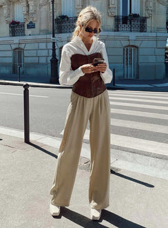 product Princess Polly  Archer Pants Taupe