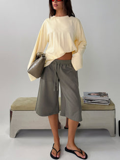 Nikko Longline Fleece Shorts Charcoal