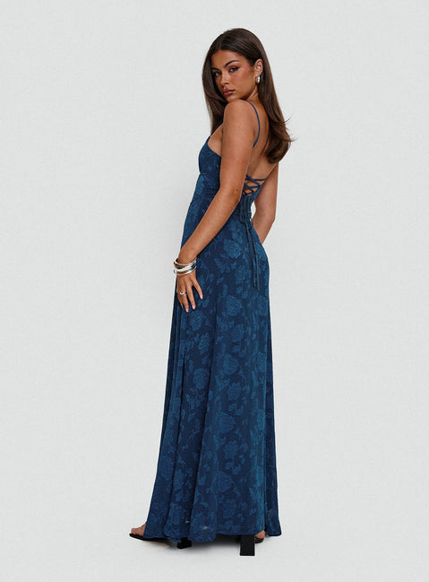 South Of France Maxi Dress Navy South Of France Maxi Dress Navy