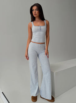 Waffles Stripe Sleep Set Multi