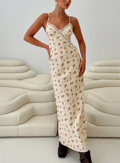 Madeleine Lace Maxi Dress Multi Floral