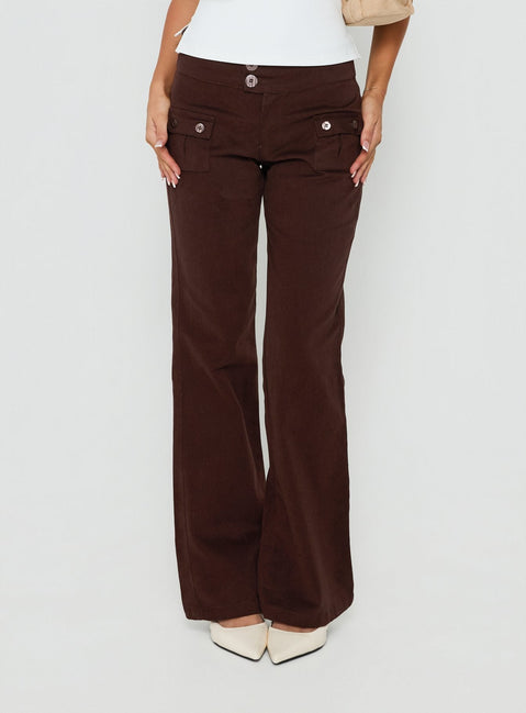 Vanla Trouser Brown