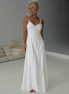 Mercie Maxi Dress White