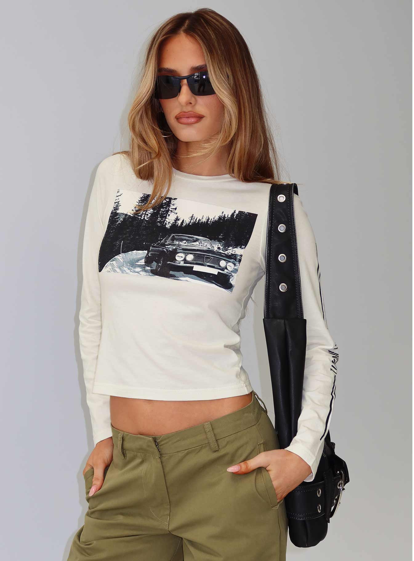 Saint Moritz Long Sleeve Top Washed Marshmellow