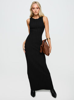 Harp Maxi Dress Black