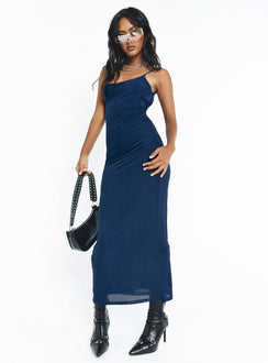 product Princess Polly Crew Neck  Knox Maxi Dress Navy