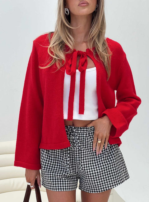 Veridian Shorts Black/White Gingham