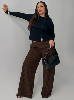 Passoni Long Sleeve Top Black Curve