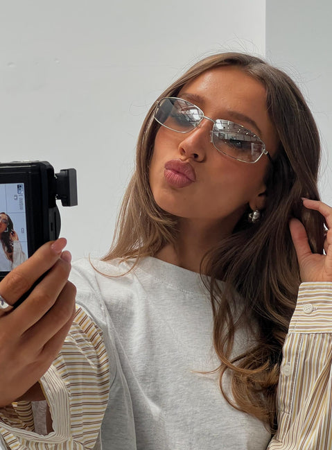 Lavish Life Sunglasses Silver