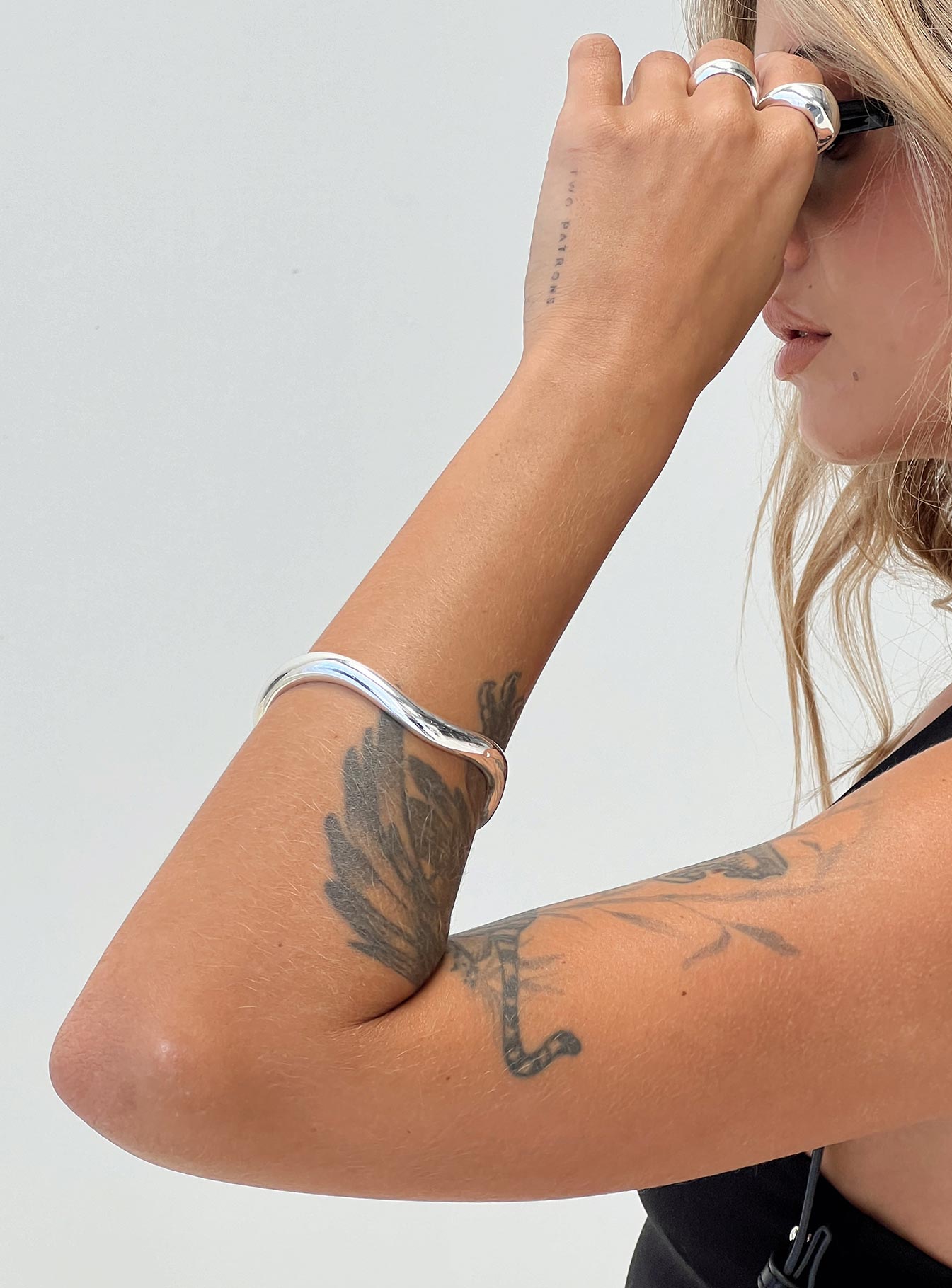 Clay Bracelet Silver