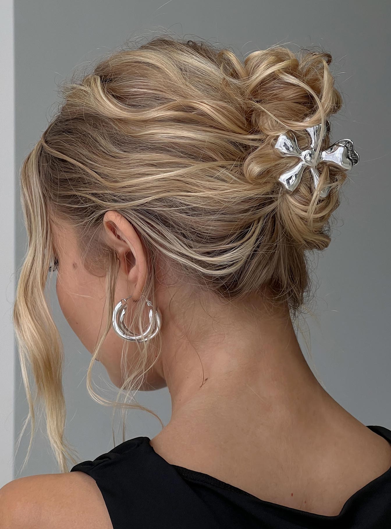 All She Wrote Hair Clip Silver