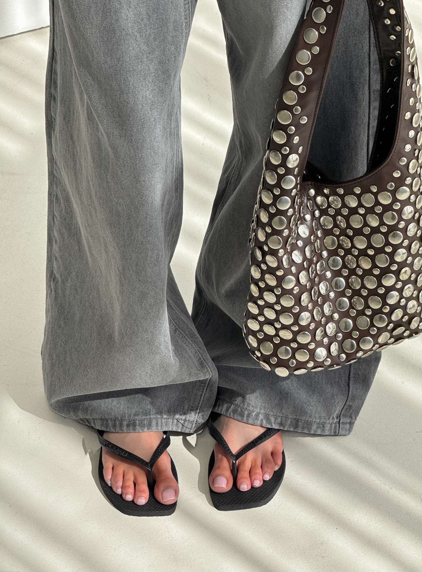 Havaiana Slim Square Flip Flop Black