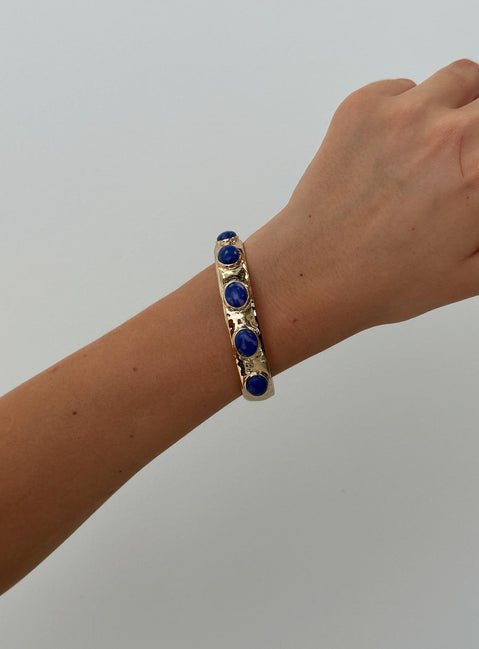 Carefree Days Bracelet Gold / Blue