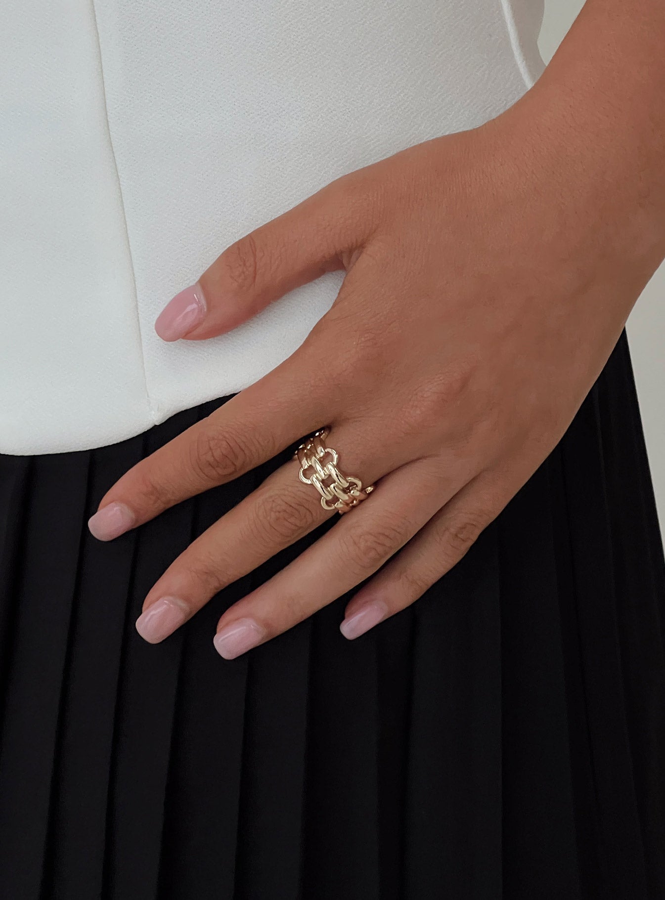 Change Locations Ring Gold