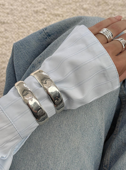 Brekke Cuff Silver