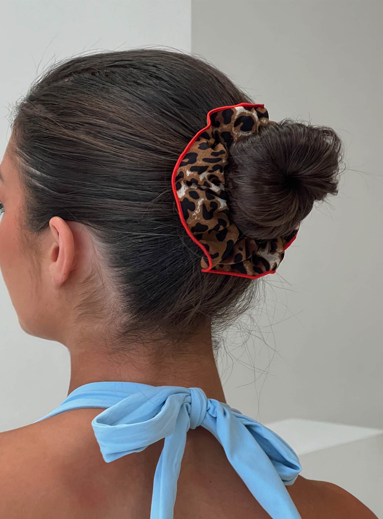 Wild Promise Scrunchie Leopard / Red