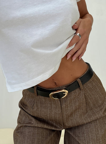 Daytime Belt Black / Gold